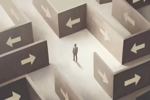 Which route should you take? The familiar or the unknown? francescoch/iStock via Getty Images Plus