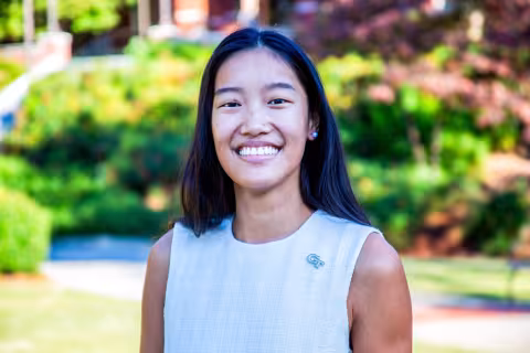 Lianna Homrich, fourth-year biology major